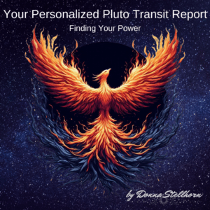 personalized Pluto transit report